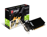 MSI GEFORCE GT 710 2GB DDR3 2GD3H LP GRAPHICS CARD