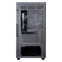 1STPLAYER MIKU MI5 WITH TEMPERED GLASS FRONT AND SIDE WITH USB3 (NO FANS) BLACK MATX PC CASE