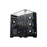 FUZION SOVA CUBE K-412BLK BLACK PC CASE