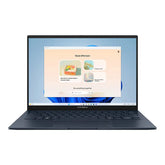 ASUS ZENBOOK UX3405CA-PZ518WSM INTEL CORE ULTRA 7 255H 16GB DDR5X 512GB SSD 14.0" OLED WQ+ 120HZ WIN11 PONDER BLUE OFFICE HOME 2024