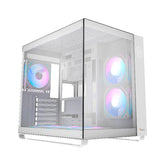 OCYPUS IOTA C70 PANORAMIC WITH 6 ARGB FAN WHITE PC CASE
