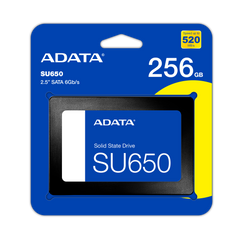 ADATA 256GB SU650 ASU650SS-256GT-R SOLID STATE DRIVE SATA 2.5