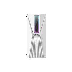 FRONTIER VESTA WHITE 3*12CM LED FAN PC CASE