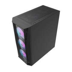 DARKFLASH DK352 PLUS BLACK PC CASE