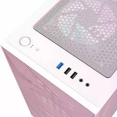 DARKFLASH DLM21 PINK MESH PC CASE