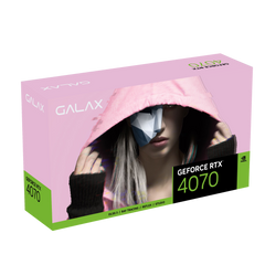GALAX GEFORCE RTX 4070 12GB GDDR6X EX GAMER PINK GRAPHICS CARD
