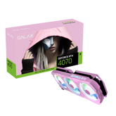 GALAX GEFORCE RTX 4070 12GB GDDR6X EX GAMER PINK GRAPHICS CARD