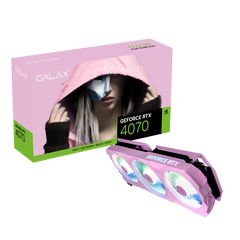 GALAX GEFORCE RTX 4070 12GB GDDR6X EX GAMER PINK GRAPHICS CARD