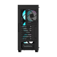 OCYPUS GAMMA C70 BLACK WITH 4 ARGB FAN PC CASE