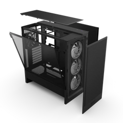 NZXT H5 FLOW RGB BLACK CC-H52FB-R1 PC CASE