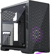 METALLIC GEAR NEO-G MINI V2 ITX TEMPERED GLASS BLACK MG-NE210G_BK02 PC CASE