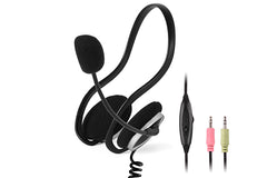 A4TECH HS-5P SILVER+BLACK HEADSET