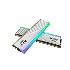 ADATA XPG 32GB (2X16GB) 6000MHZ RGB LANCER BLADE WHITE AX5U6000C3416G-DTLABRWH DDR5 DIMM MEMORY