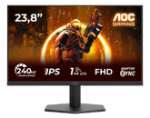 AOC 24G11ZE/71 23.8" FHD IPS 240HZ GAMING MONITOR