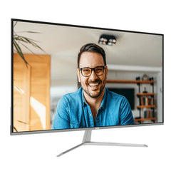 AOC U32V11N 31.5" UHD 4K VA 60HZ BLACK AND SILVER MONITOR