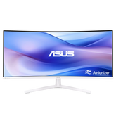 ASUS VU34WCIP-W 34" WQHD (3440*1440) VA FRAMELESS 100HZ CURVED WHITE MONITOR