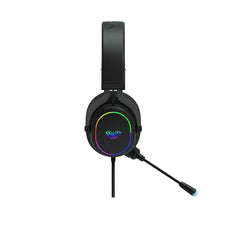 AULA F606 WIND RGB BLACK+3.5MM USB GAMING HEADSET