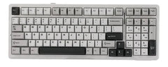 AULA F99 MECHANICAL 3 IN 1 HOT-SWAPPABLE RGB GASKET GREY+WHITE+DARK GREY GAMING KEYBOARD