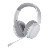 AULA G7PRO WHITE TRI-MODE (WIRED,2.4G,BT) GAMING WIRELESS HEADSET