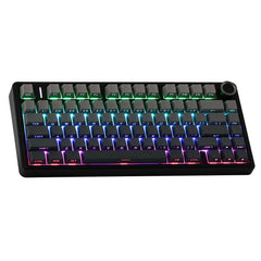 AULA F75 PRO WIRELESS MECHANICAL BLACK,GRADIENT GREY REAPER SWITCH GAMING KEYBOARD