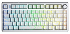 AULA F75 WIRELESS MECHANICAL WHITE CONTOUR,SEIYA SWITCH RGB GAMING KEYBOARD