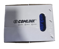 COMLINK 23AWG 100M BLUE CAT6 UTP CABLE