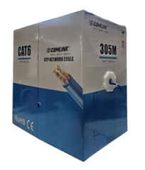COMLINK 23AWG 305M BLUE CAT6 UTP CABLE
