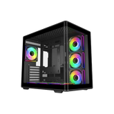 COOLER MASTER ELITE 600 WHITE 7* ARGB FANS E600-WGNN-S02 PC CASE