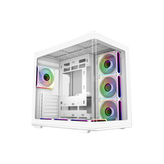 COOLER MASTER ELITE 600 WHITE 7* ARGB FANS E600-WGNN-S02 PC CASE