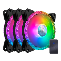 COOLER MASTER MF120 PRISMATIC 3IN1 RGB CASE FAN KIT