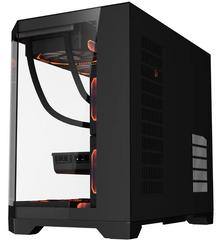 COOLMAN SPECTRA BLACK WITH LCD SCREEN MATX PC CASE
