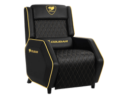 COUGAR RANGER ROYAL/BLACK-GOLD GAMING SOFA