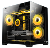 CVS EMIRSUN X5 BLACK 5*ARGB FANS PC CASE
