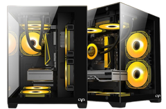 CVS EMIRSUN X5 BLACK 5*ARGB FANS PC CASE