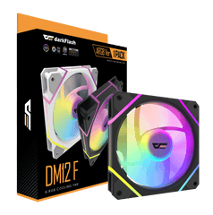 DARKFLASH DM12F 12CM ARGB BLACK DF-DM12F-B-PH1 CASE FAN