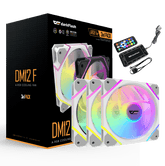 DARKFLASH DM12 F 3 IN 1 12CM WHITE ARGB DF-DM12F 3IN1-W-PH2 CASE FAN KIT