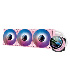 DARKFLASH TWISTER DX360 ARGB PINK AIO LIQUID COOLING CPU COOLER