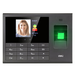 DELI E3765 FINGERPRINT 1000 USERS FACE RECOGNITION 200 USERS BIOMETRIC