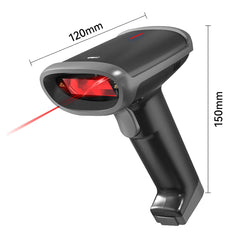 DELI ES226W HANDHELD 1D/2D WIRELESS BARCODE SCANNER