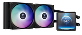 GAMDIAS AURA GL240 LCD BLACK ARGB AIO LIQUID COOLING CPU COOLER