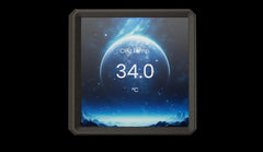 GAMDIAS AURA GL360 LCD BLACK ARGB AIO LIQUID COOLING CPU COOLER