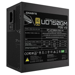 GIGABYTE GP-UD750GM PG5 750W V2 80PLUS GOLD FULLY MODULAR POWER SUPPLY