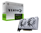 MSI GEFORCE RTX 5060 8GB GDDR7 VENTUS 2X OC WHITE GRAPHICS CARD