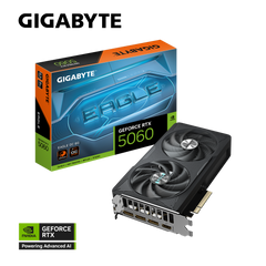 GIGABYTE GEFORCE RTX 5060 8GB GDDR7 EAGLE OC GV-N5060EAGLE OC-8GD GRAPHICS CARD
