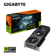 GIGABYTE GEFORCE RTX 5060 8GB GDDR7 GAMING OC 3X FANS GV-N5060GAMING OC-8GD GRAPHICS CARD