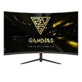 GAMDIAS ATLAS HD27H 27" VA 240HZ FHD CURVED GAMING MONITOR