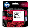HP 678 BLACK INK CARTRIDGE