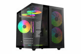 INPLAY SEAVIEW PAVILION BLACK WITH 3 ARGB FANS PC CASE