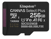 KINGSTON 256GB CANVAS SELECT PLUS CLASS 10 SDS2/256GB MEMORY CARD MICRO SD