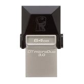 KINGSTON 64GB DTDUO3G2/64GB USB OTG FLASH DRIVE